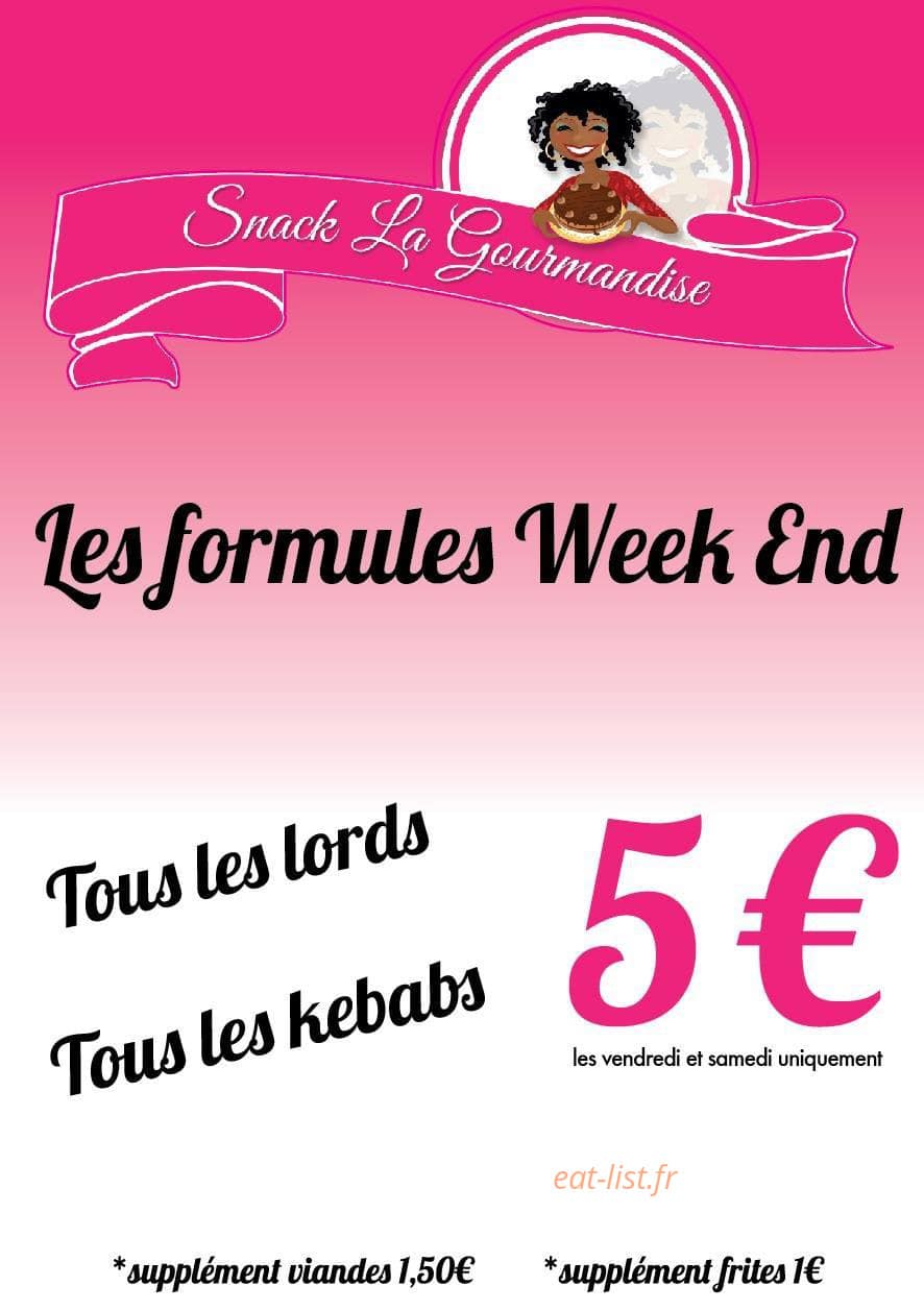 Snack La Gourmandise — carte page 2