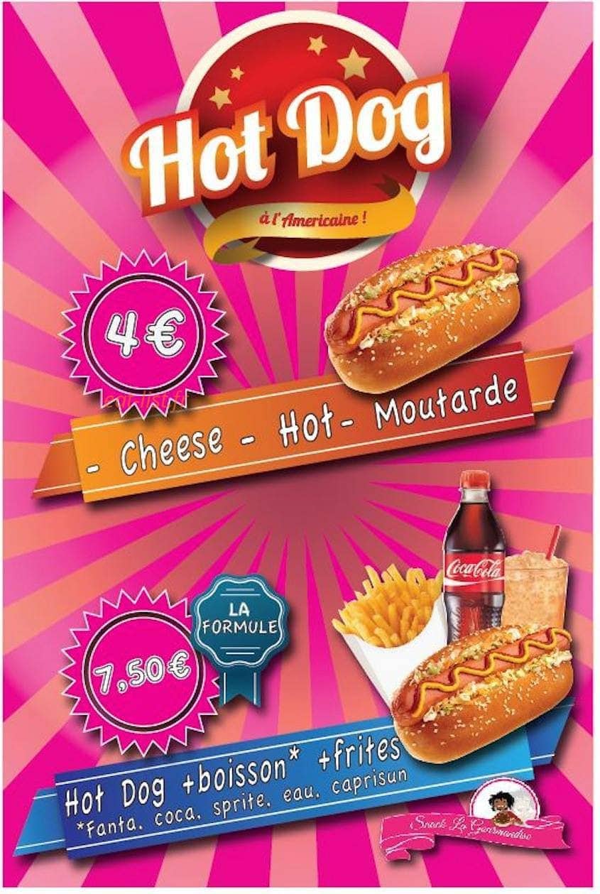 Snack La Gourmandise — carte page 4