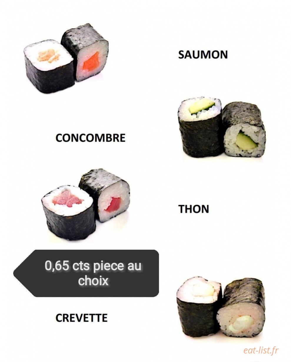 Sushi Design — carte page 4