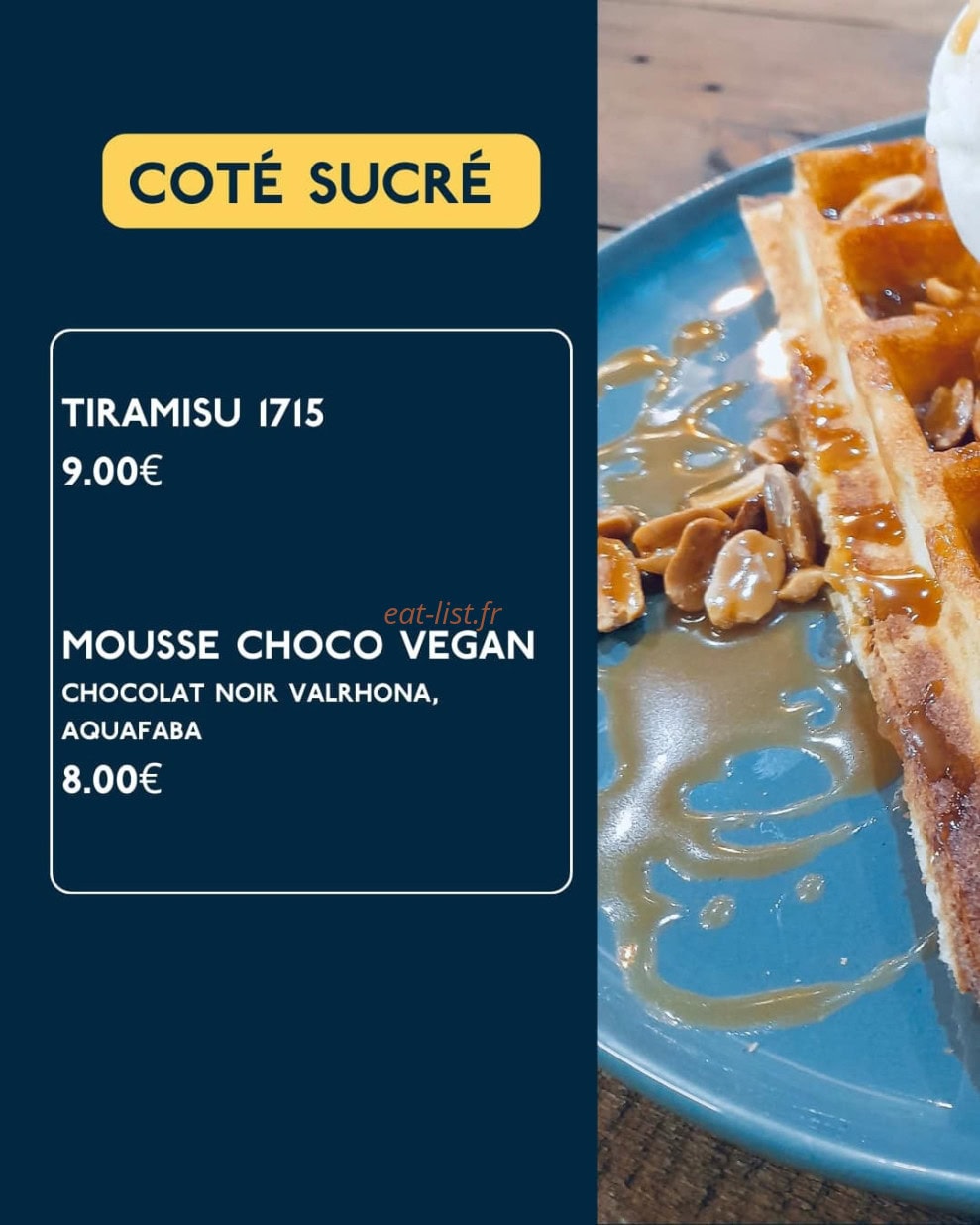 Café 1715 — carte page 7