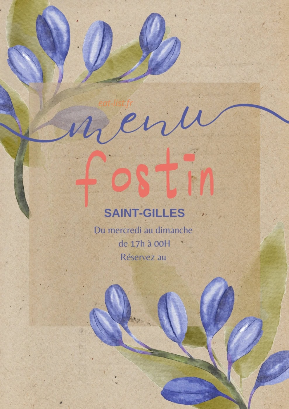 Fostin — carte page 1