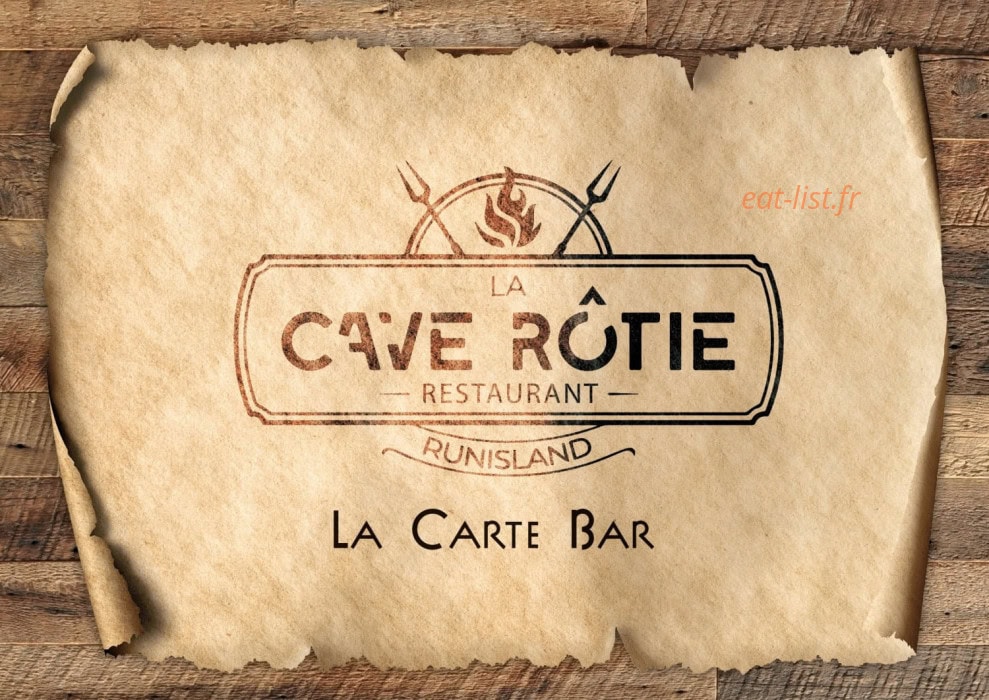 La Cave Rôtie — carte page 2
