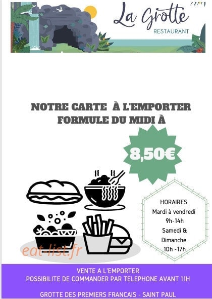 La Grotte — carte page 1