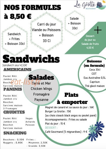 La Grotte — carte page 2