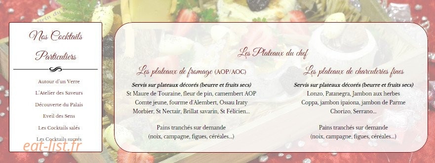 La Toque des Mascareignes — carte page 7