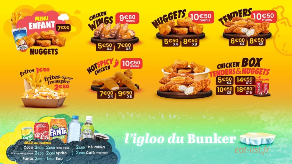 Le Bunker — carte page 2