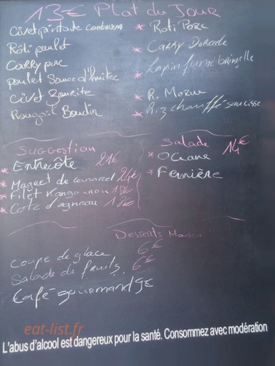 Le Rodizio — carte page 1