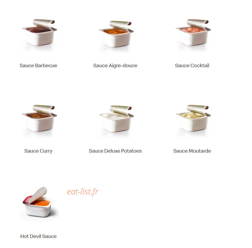Mc Donald's — carte page 12