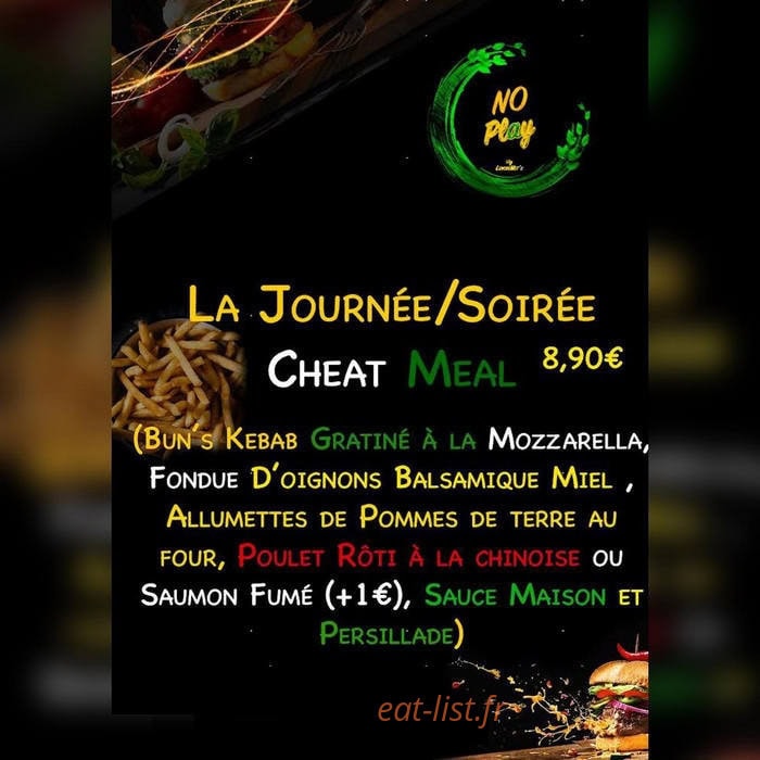 No Play Healthy — carte page 16