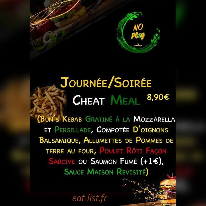No Play Healthy — carte page 12