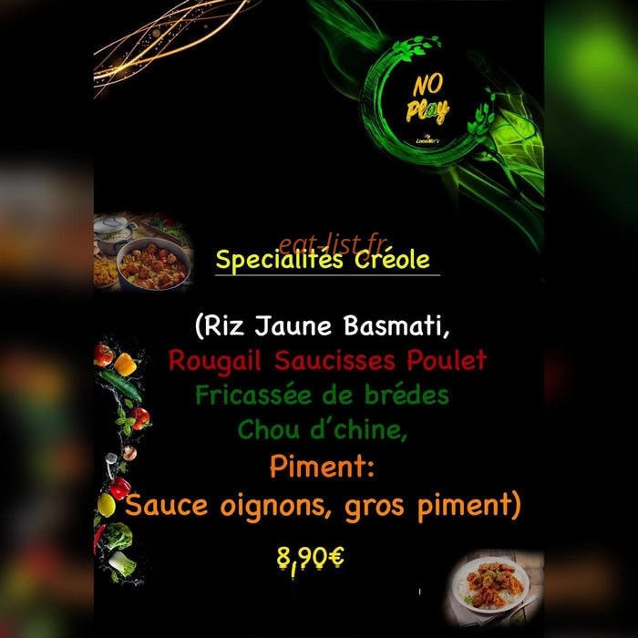 No Play Healthy — carte page 3