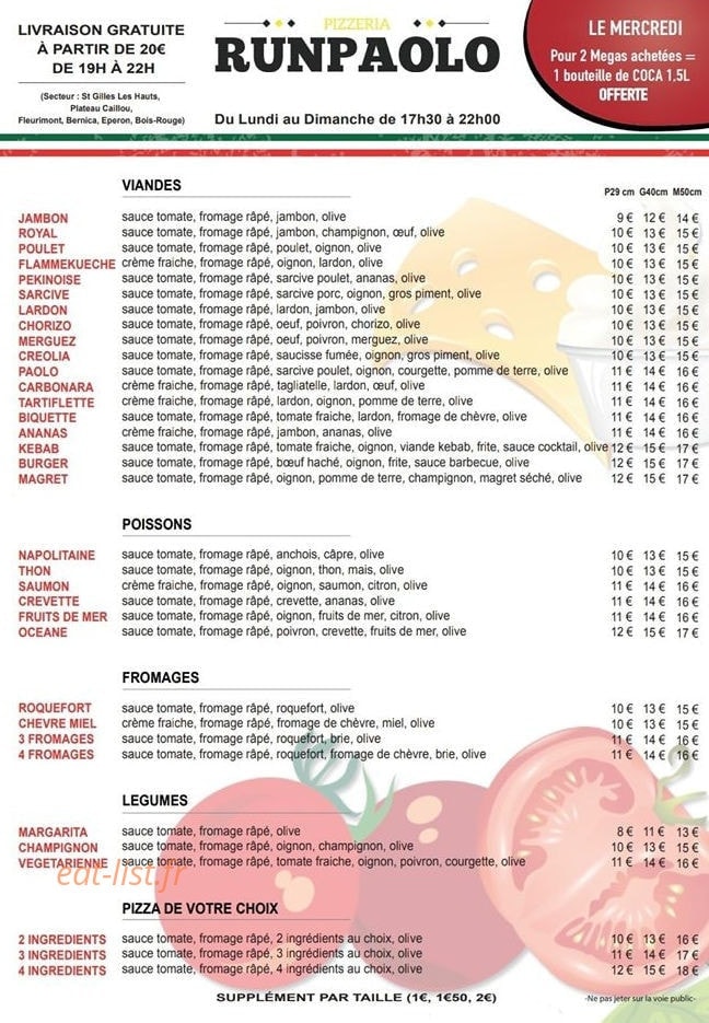 Run Paolo — carte page 1