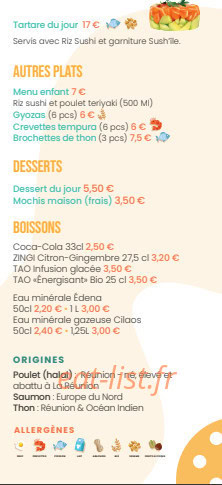 Sush ile — carte page 5
