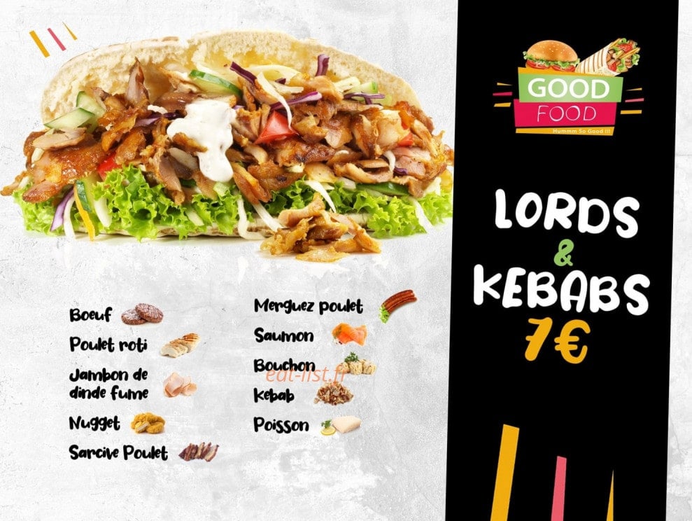 Good Food 974 — carte page 2