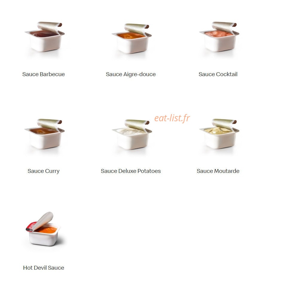 Mc Donald's — carte page 12