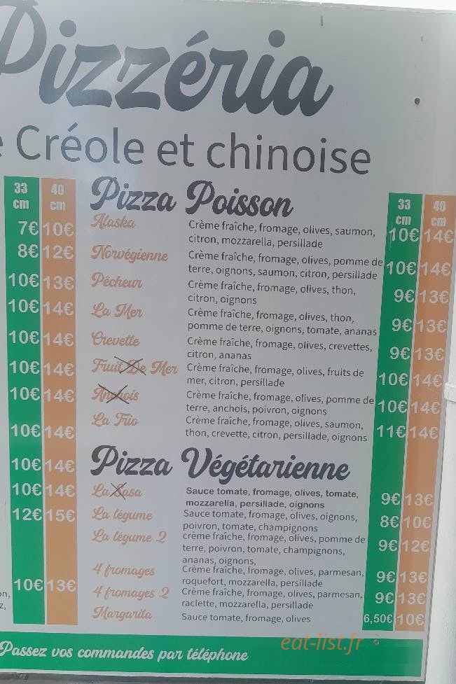 Ô Goût Des Saveurs — carte page 1