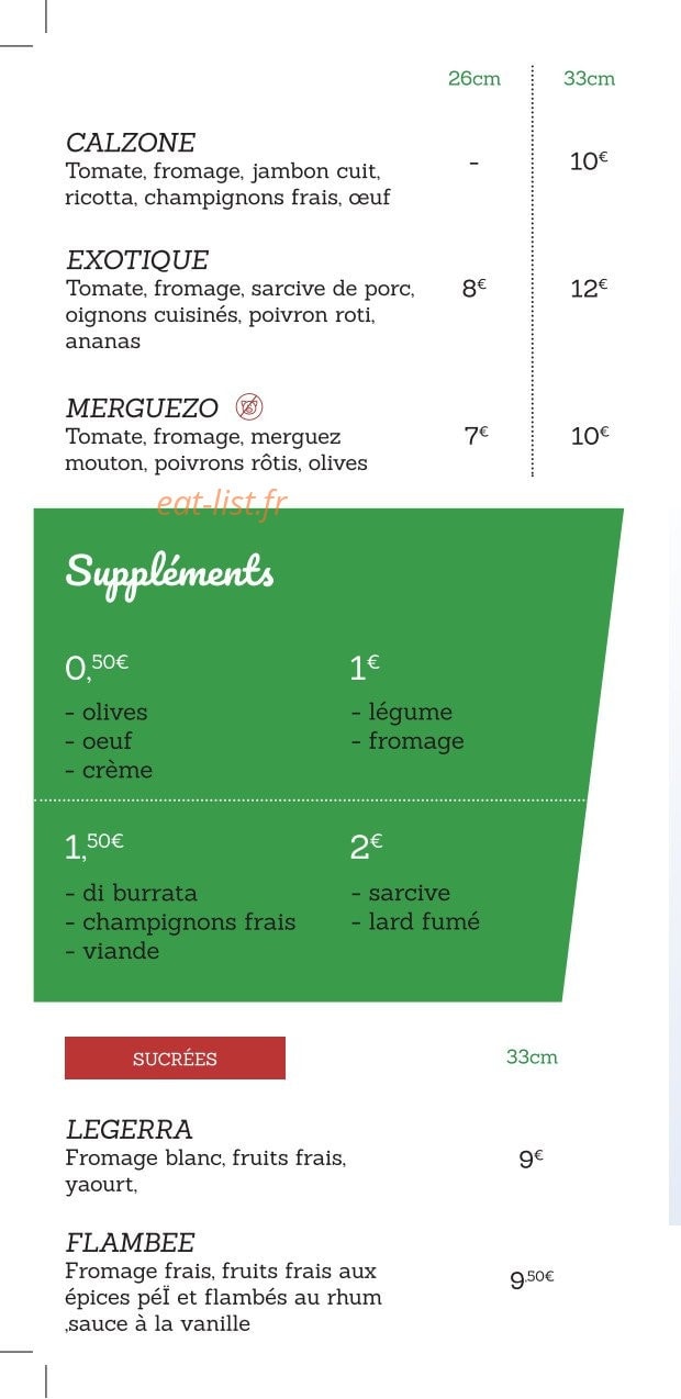 Pizza d'Elea — carte page 5