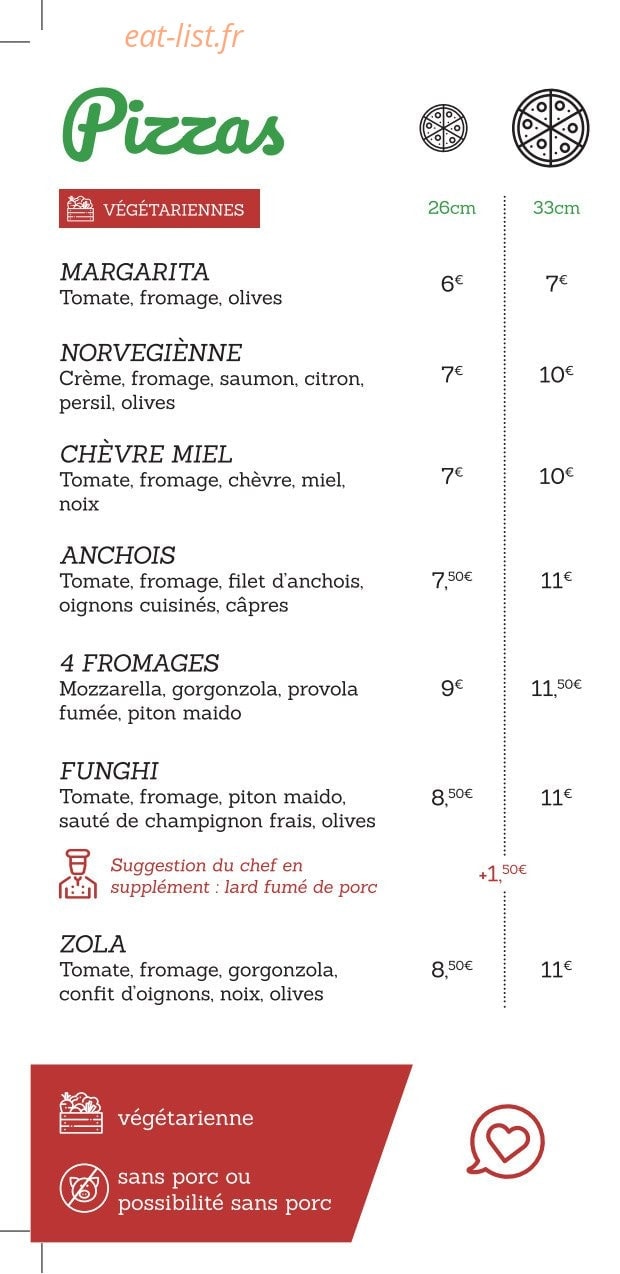 Pizza d'Elea — carte page 2