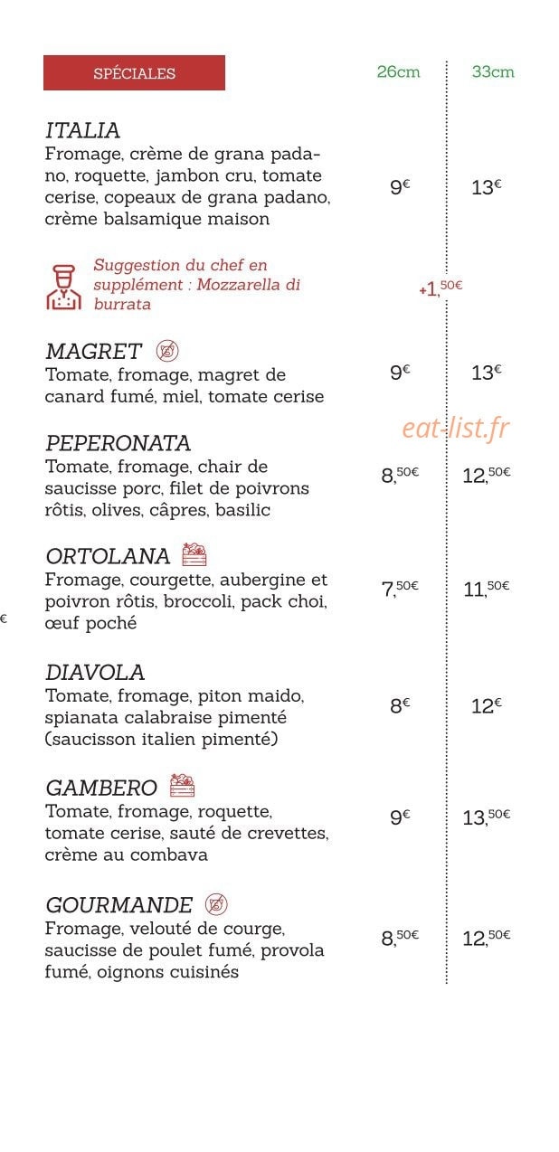 Pizza d'Elea — carte page 3