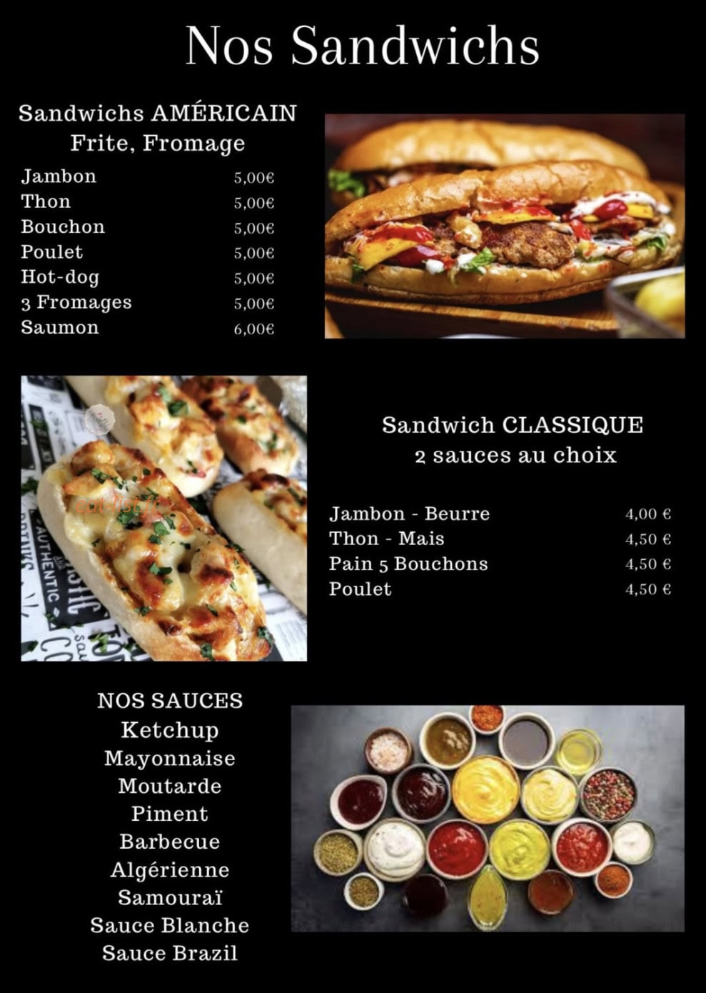 Sugar Spice — carte page 2