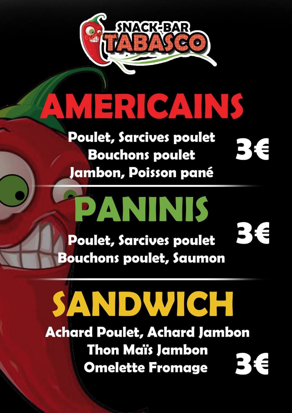 Tabasco — carte page 3