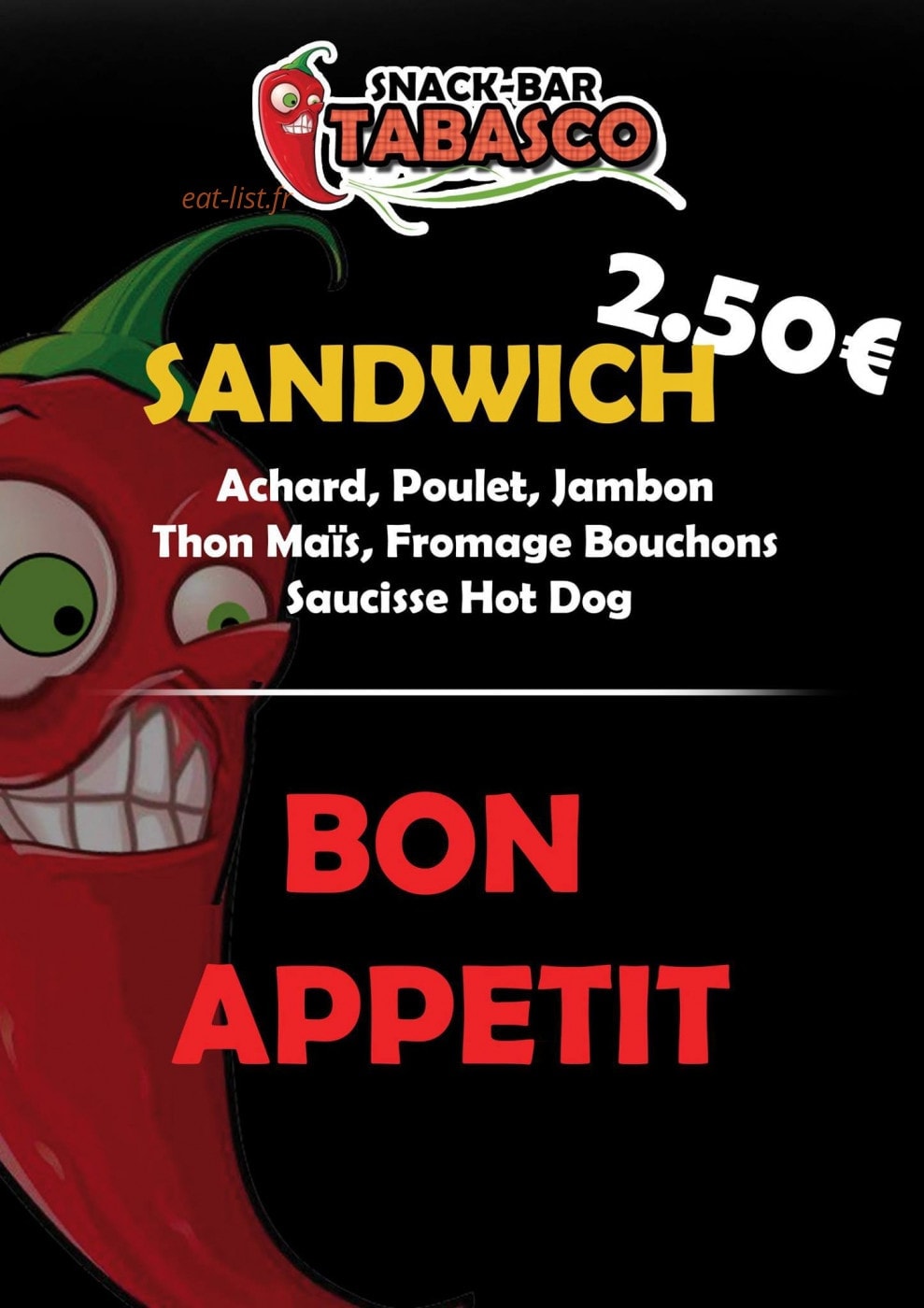 Tabasco — carte page 4
