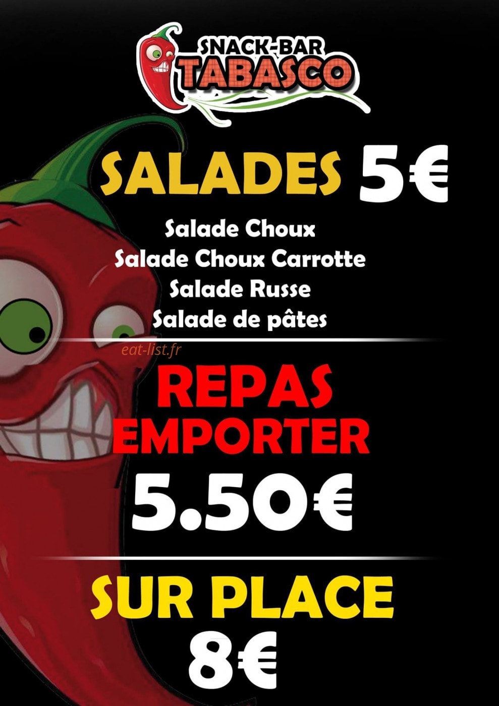Tabasco — carte page 2