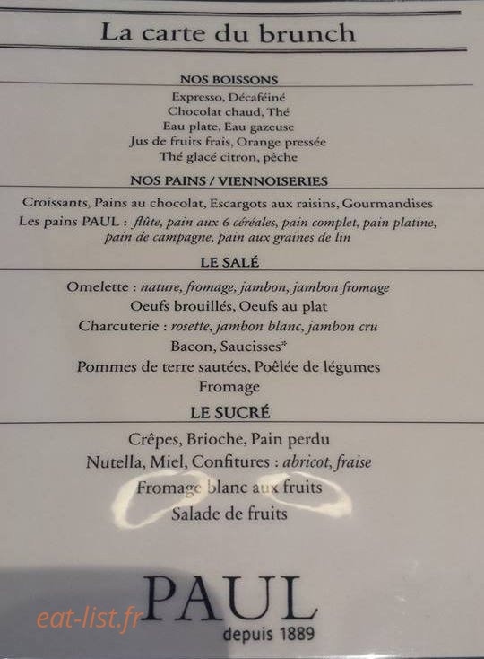 Chez Jo — carte page 1