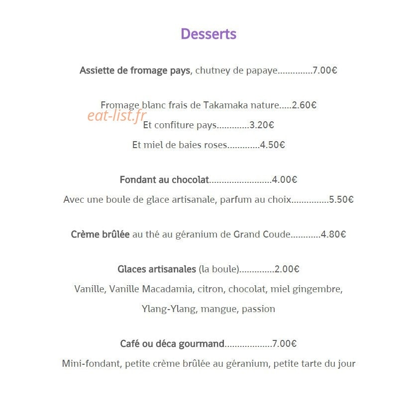 cheZot — carte page 3