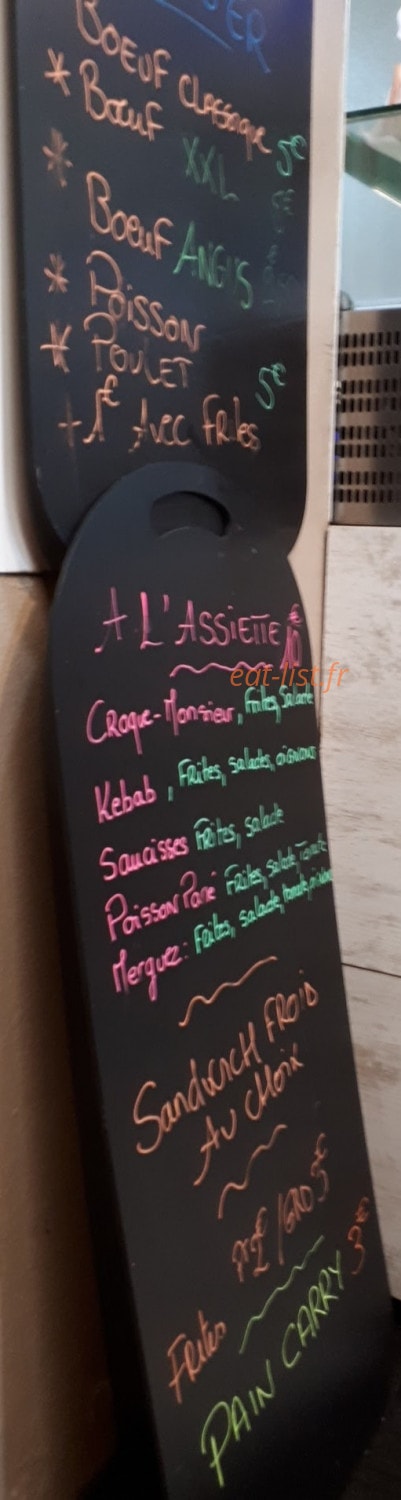 Saveurs Du Sud — carte page 1