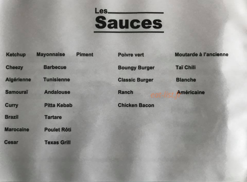 Street Food — carte page 9