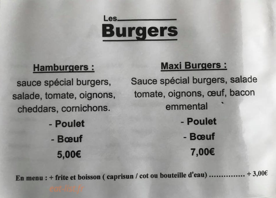 Street Food — carte page 8