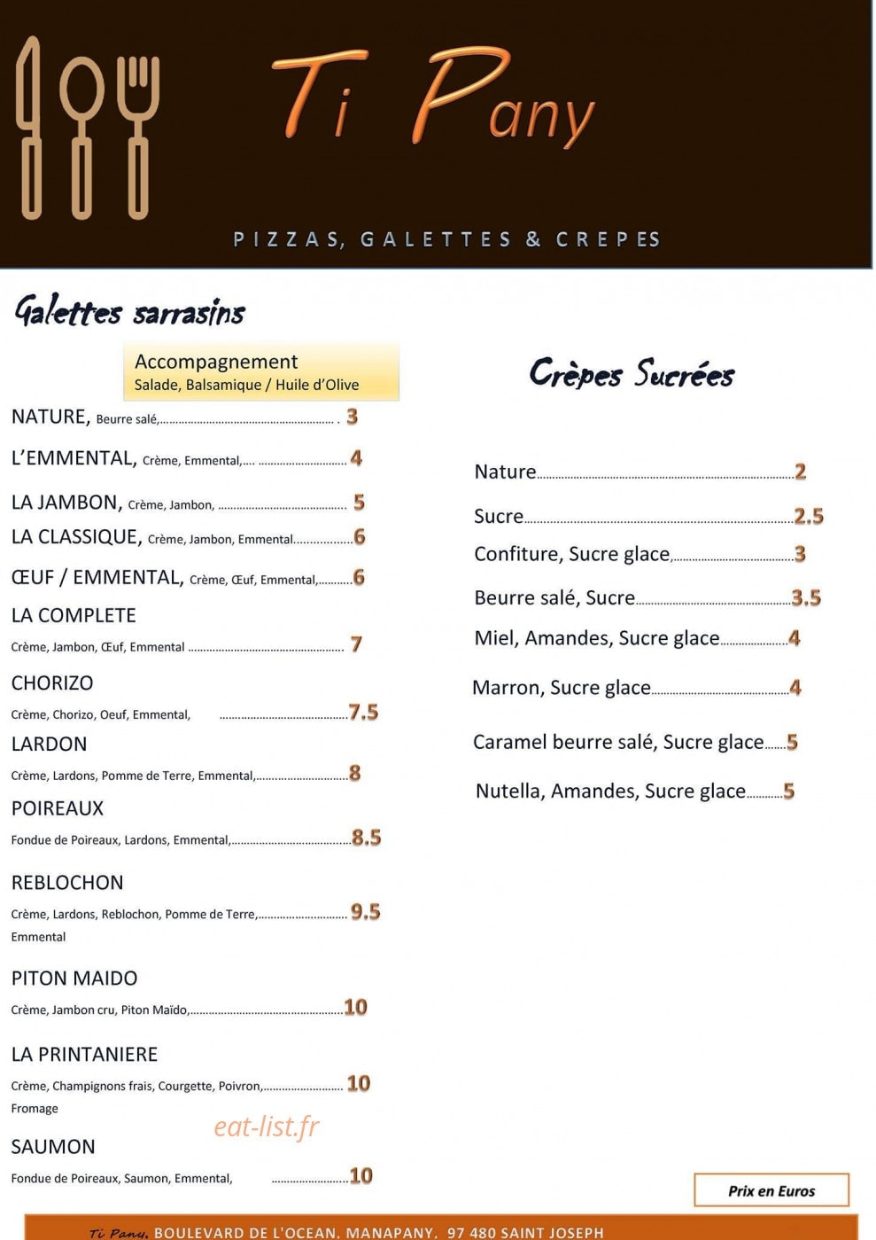 Ti pany — carte page 1