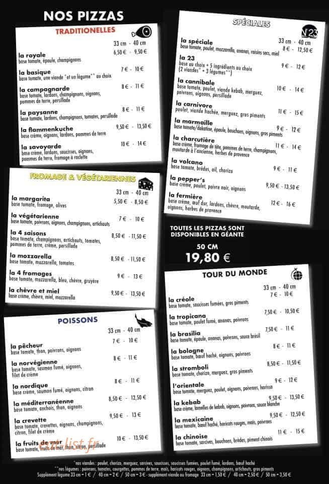 N23 By Le Tagine — carte page 2