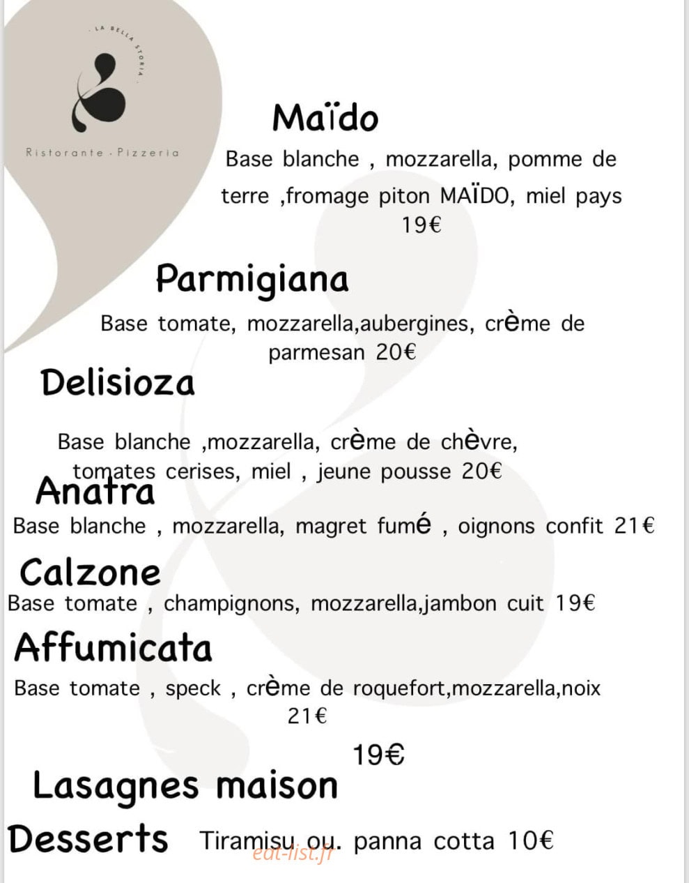 La bella storia — carte page 3