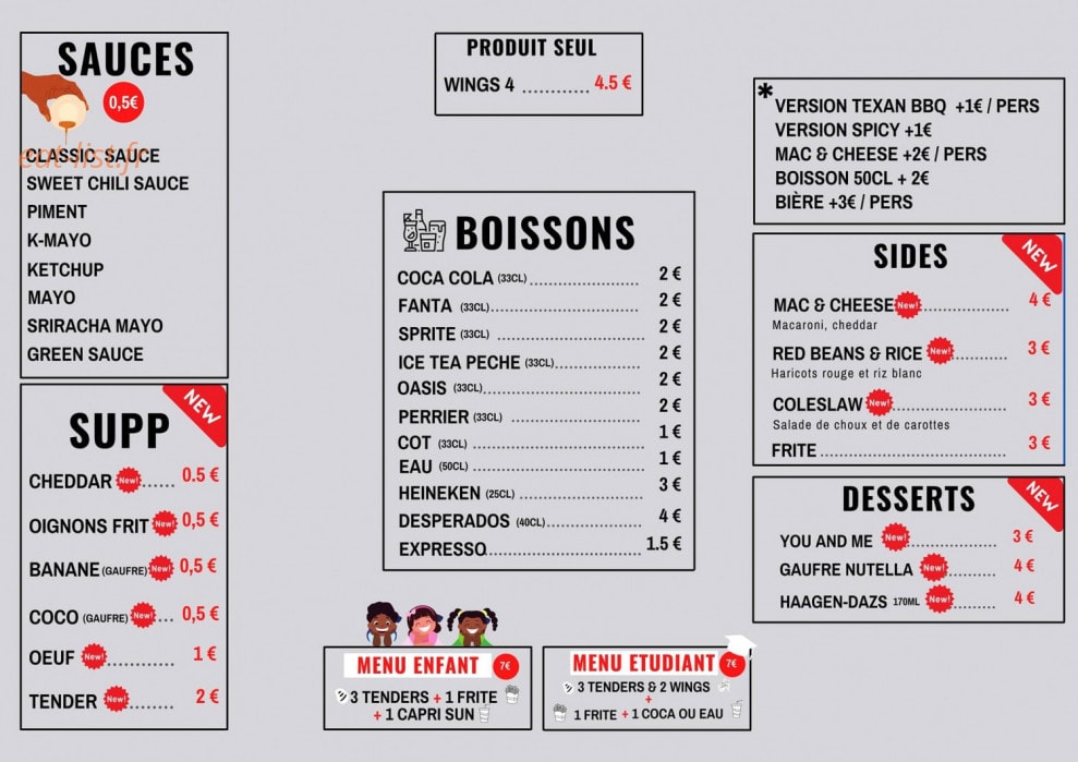 La Mafia du Gout — carte page 3