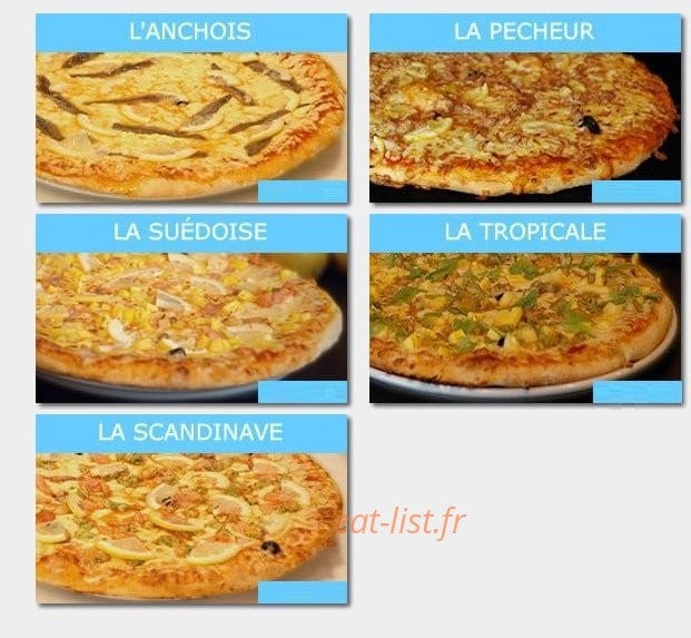 Pizza Uno — carte page 1