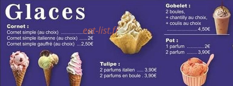 Tejani Pizza & Glace — carte page 5
