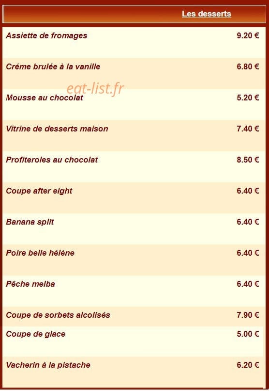 Le Feu de Braise — carte page 5