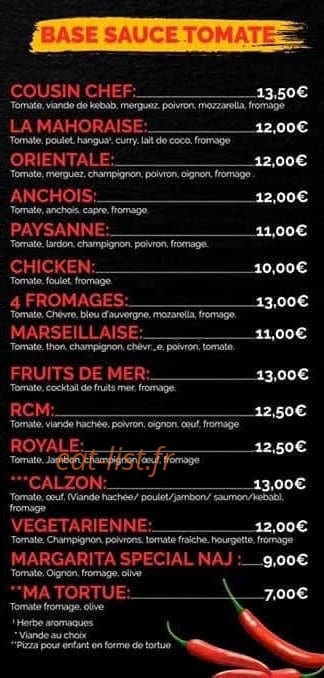 Chez cousin — carte page 3
