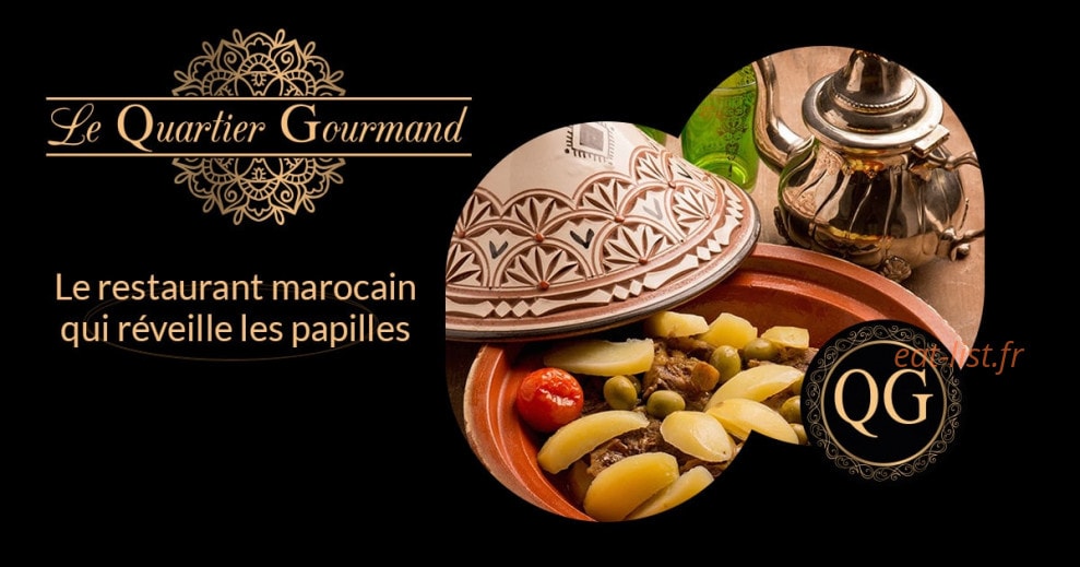 Le Quartier Gourmand — carte page 1