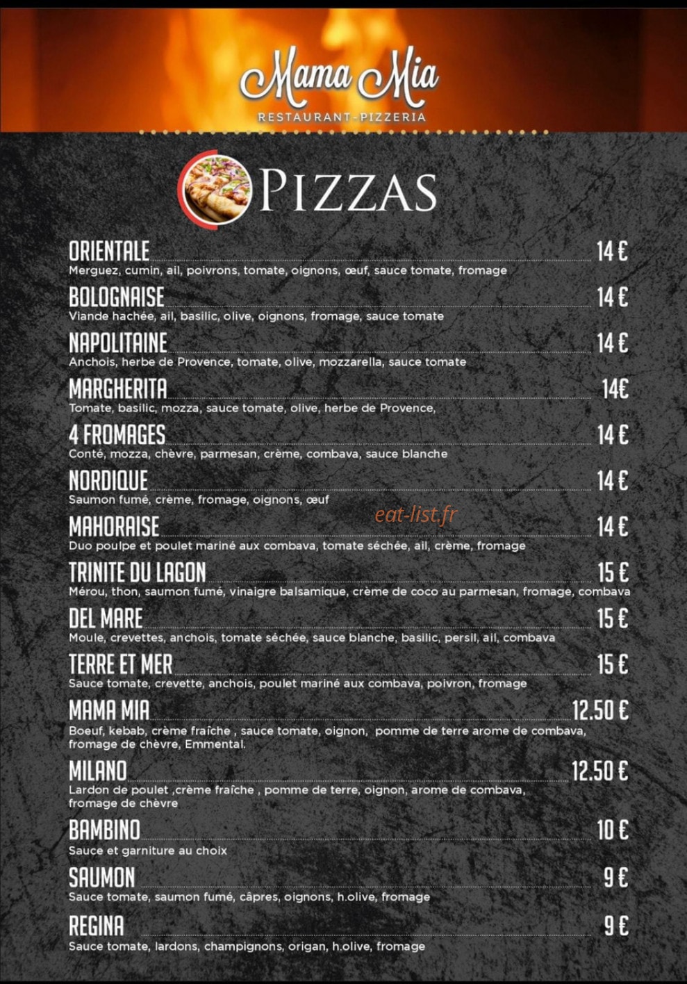 Mamamia — carte page 2