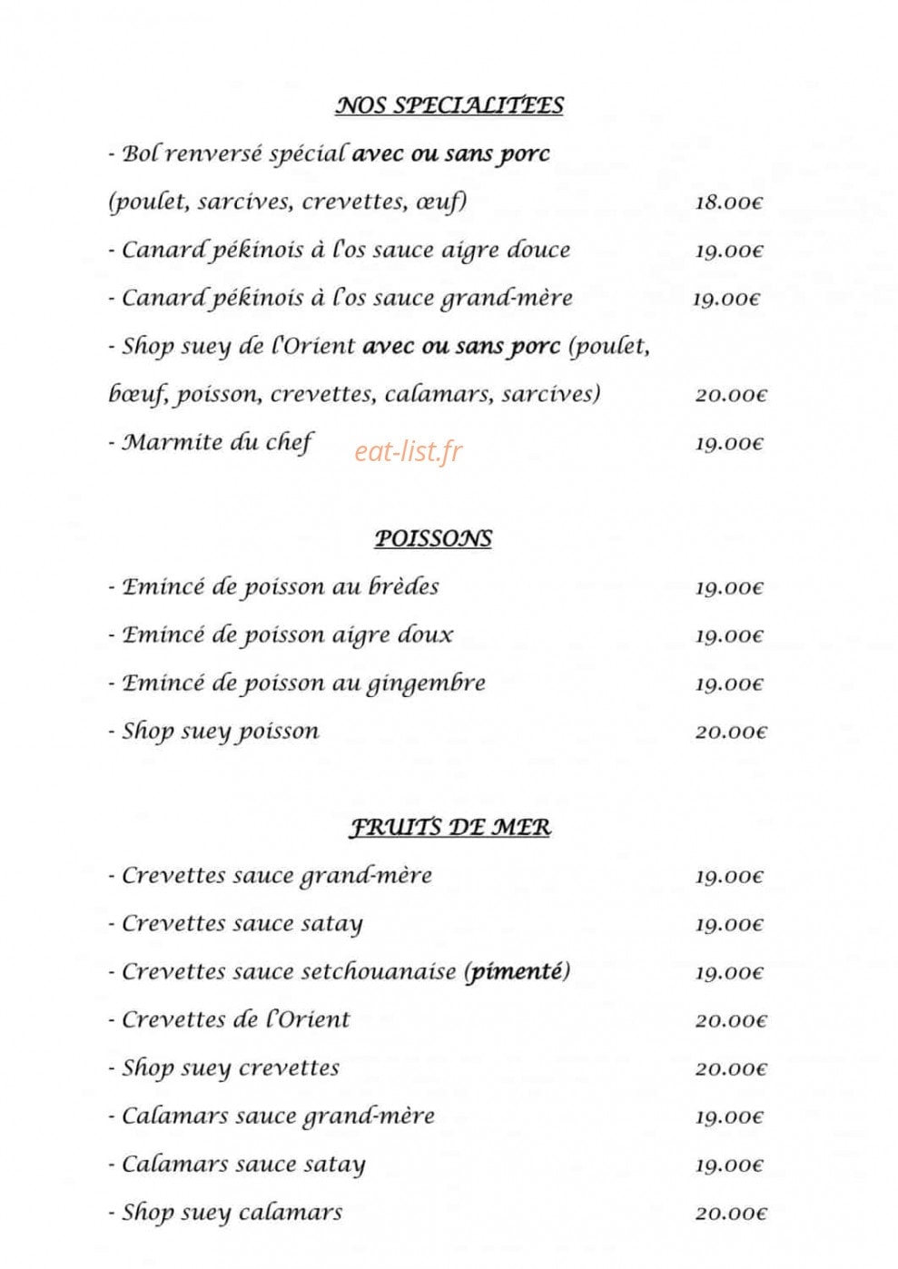 Orient Express — carte page 2