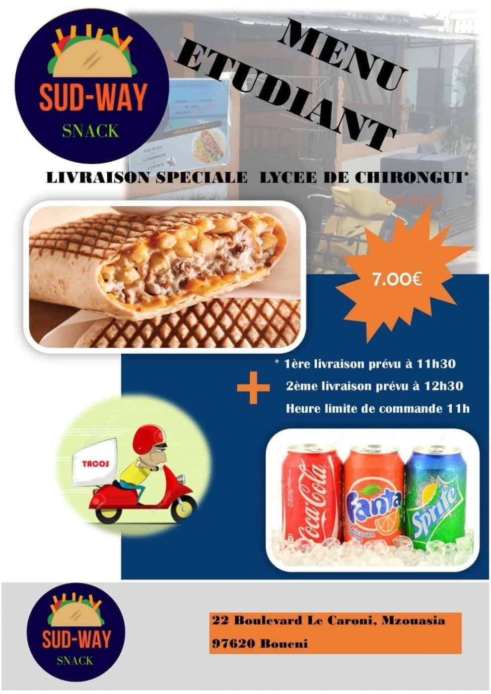 Sud Way — carte page 2