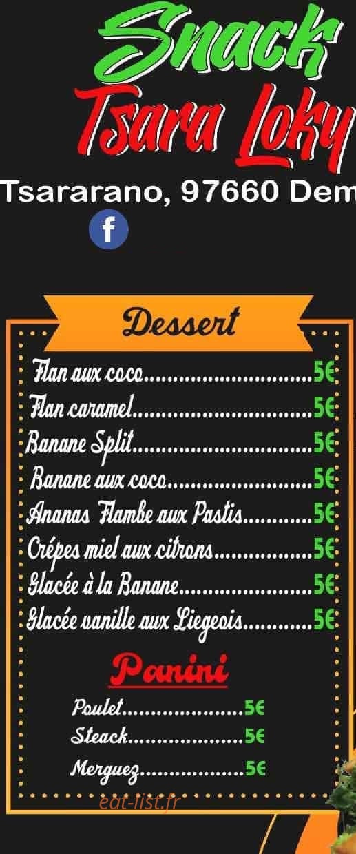 Snack Tsara Loky — carte page 7