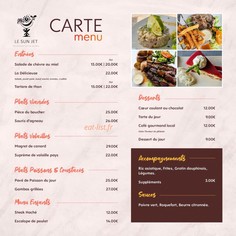 Le Sun Jet — carte page 2