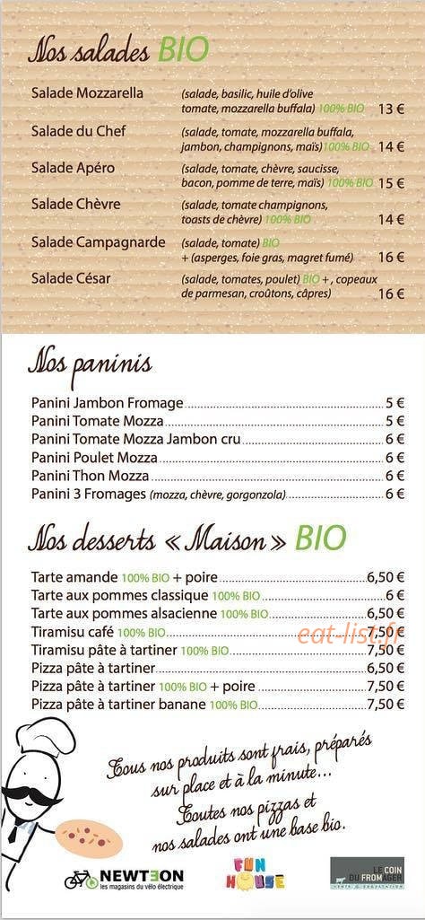 Apero Pizza Etc — carte page 5