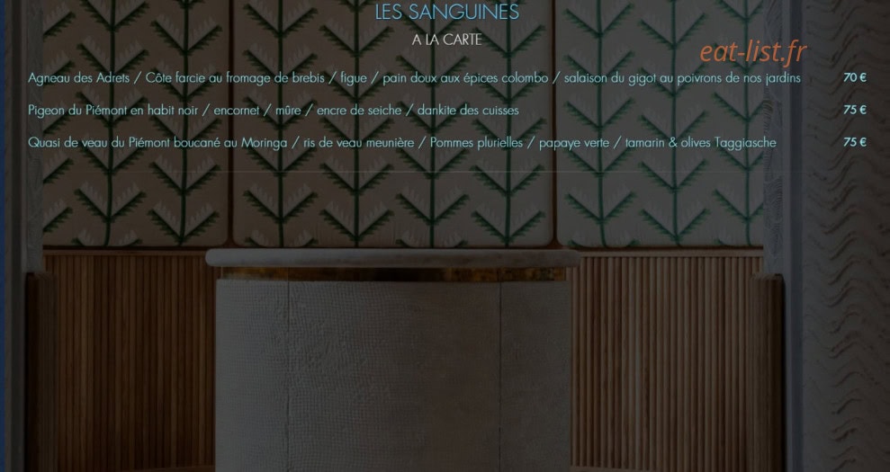 Blue Bay Marcel Ravin — carte page 7