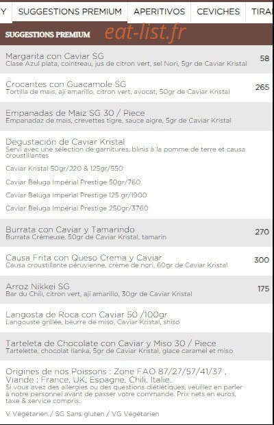 Coya — carte page 1