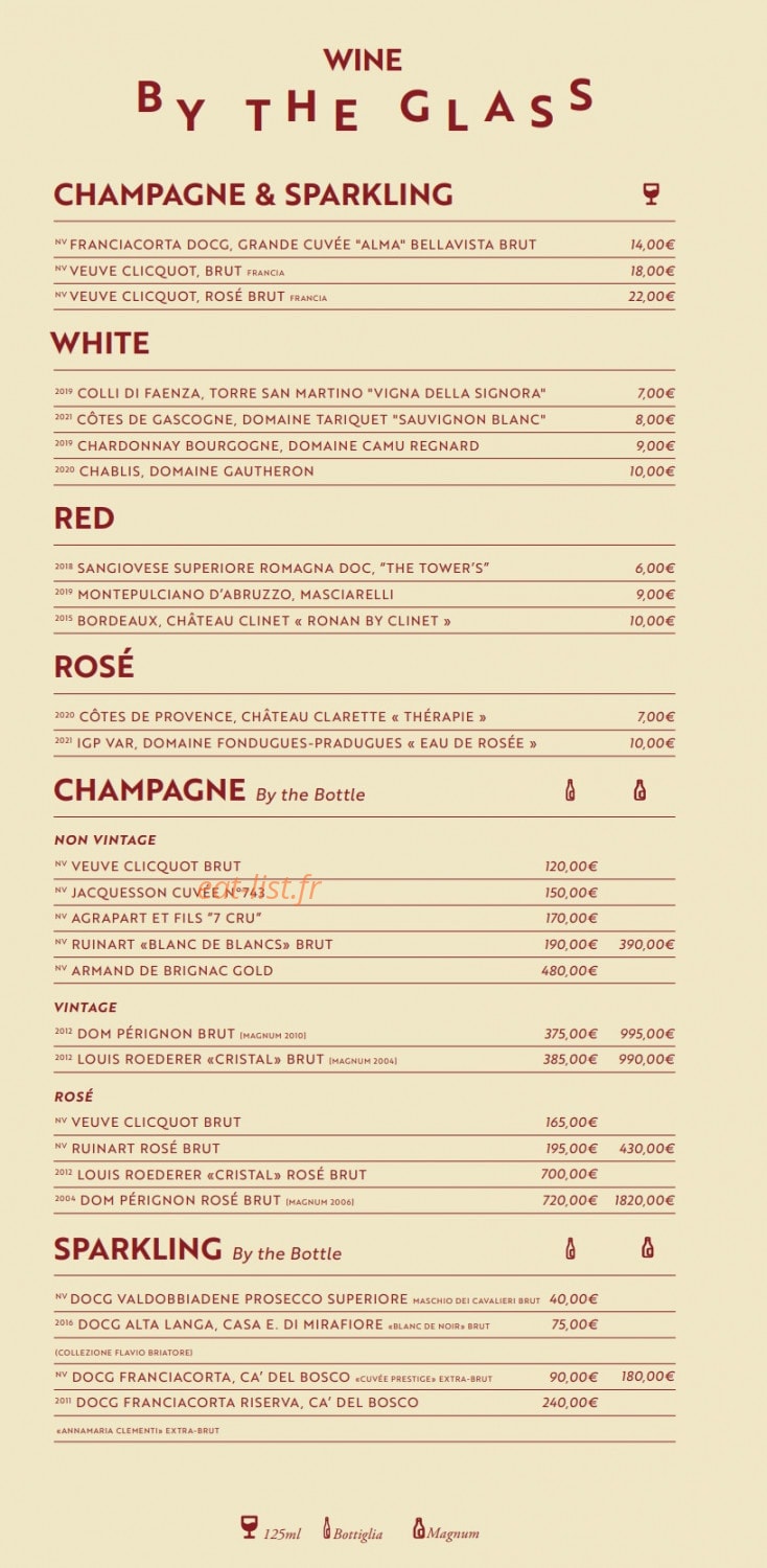 Crazy Pizza — carte page 5